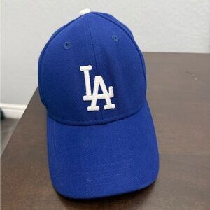 New Era Royal Blue and White LA Dodgers Adjustable Cap
